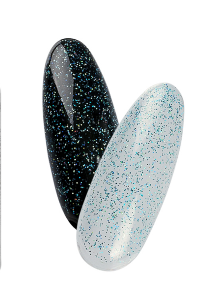 Топ-гель для ногтей с шиммером Lightning Аzure Sofiprofi Top Coat, 10 мл